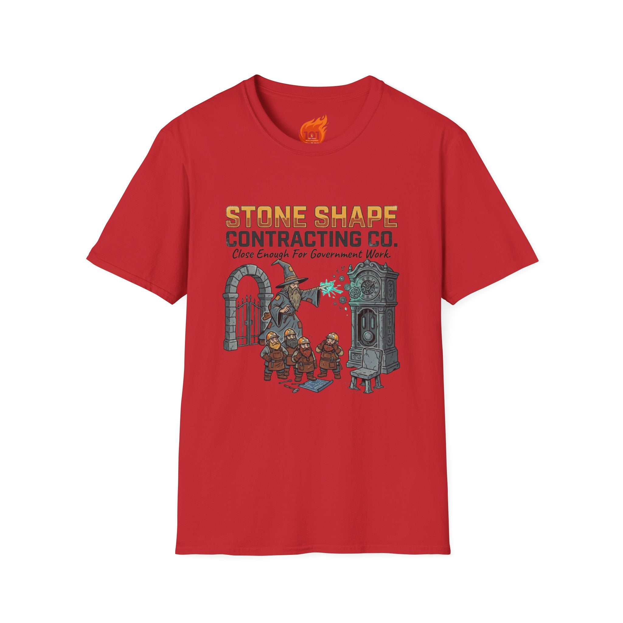 Spell: Stone Shape Graphic T-Shirt