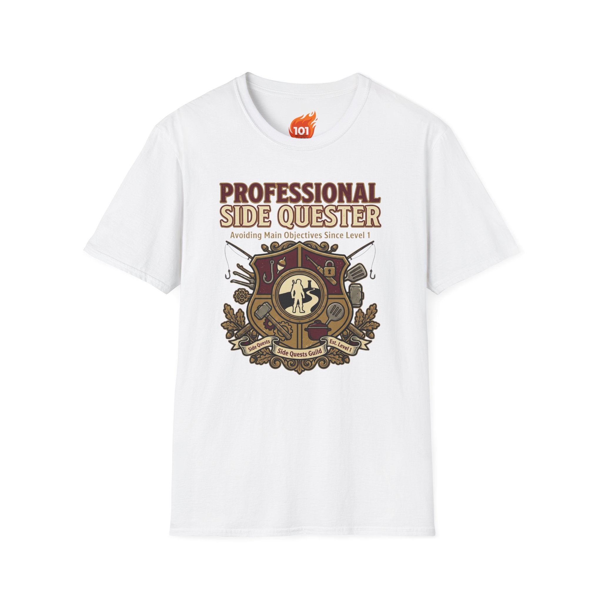 Professional Side Quester Graphic T-Shirt
