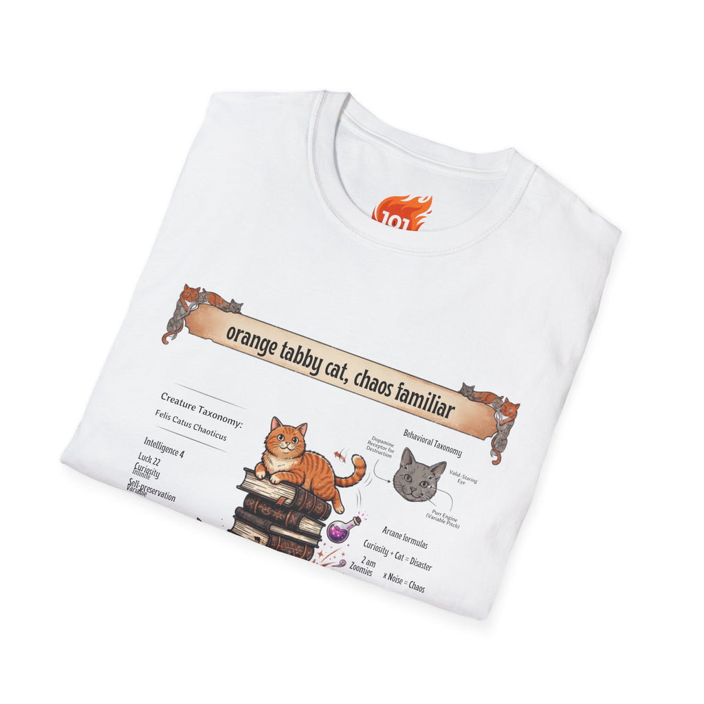 Everyday Bestiary: Orange Tabby Cat Graphic T-Shirt