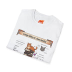 Everyday Bestiary: Orange Tabby Cat Graphic T-Shirt