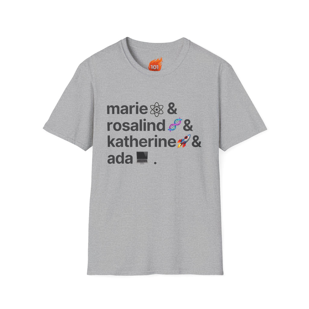 Women in Science Graphic T-Shirt