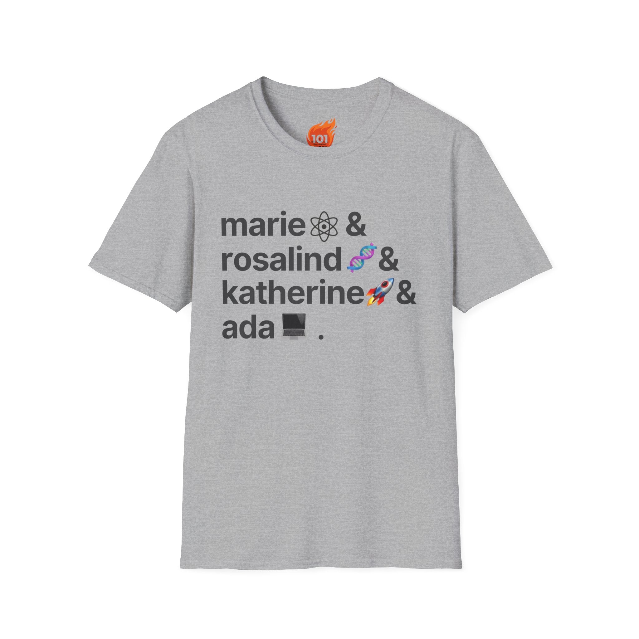 Women in Science Graphic T-Shirt
