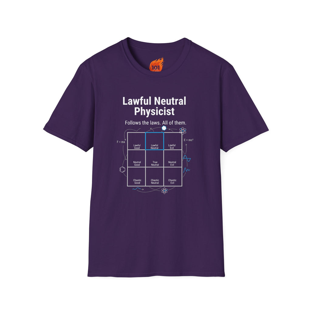 Lawful Neutral Physicist Graphic T-Shirt