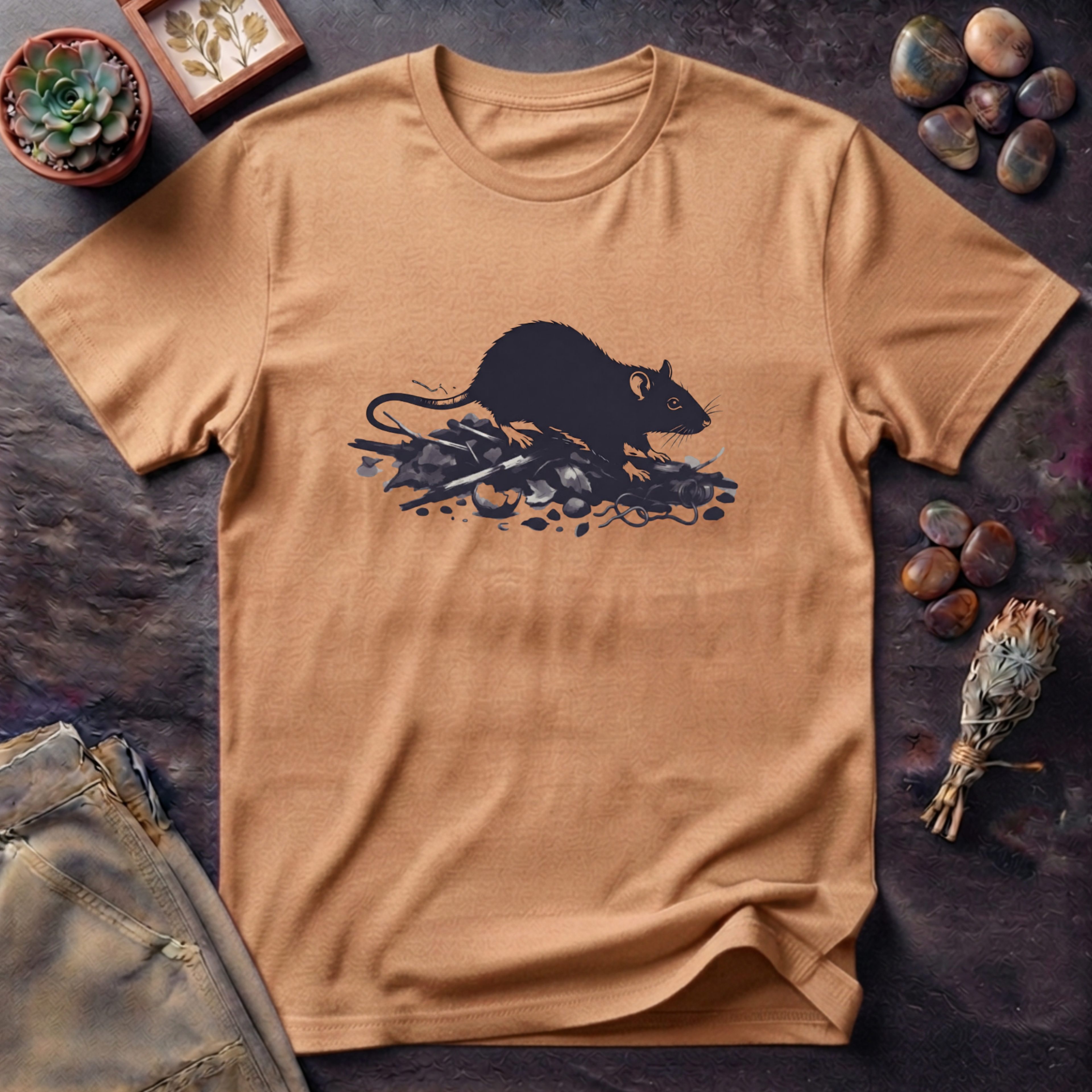 Norway Rat Graphic T-Shirt