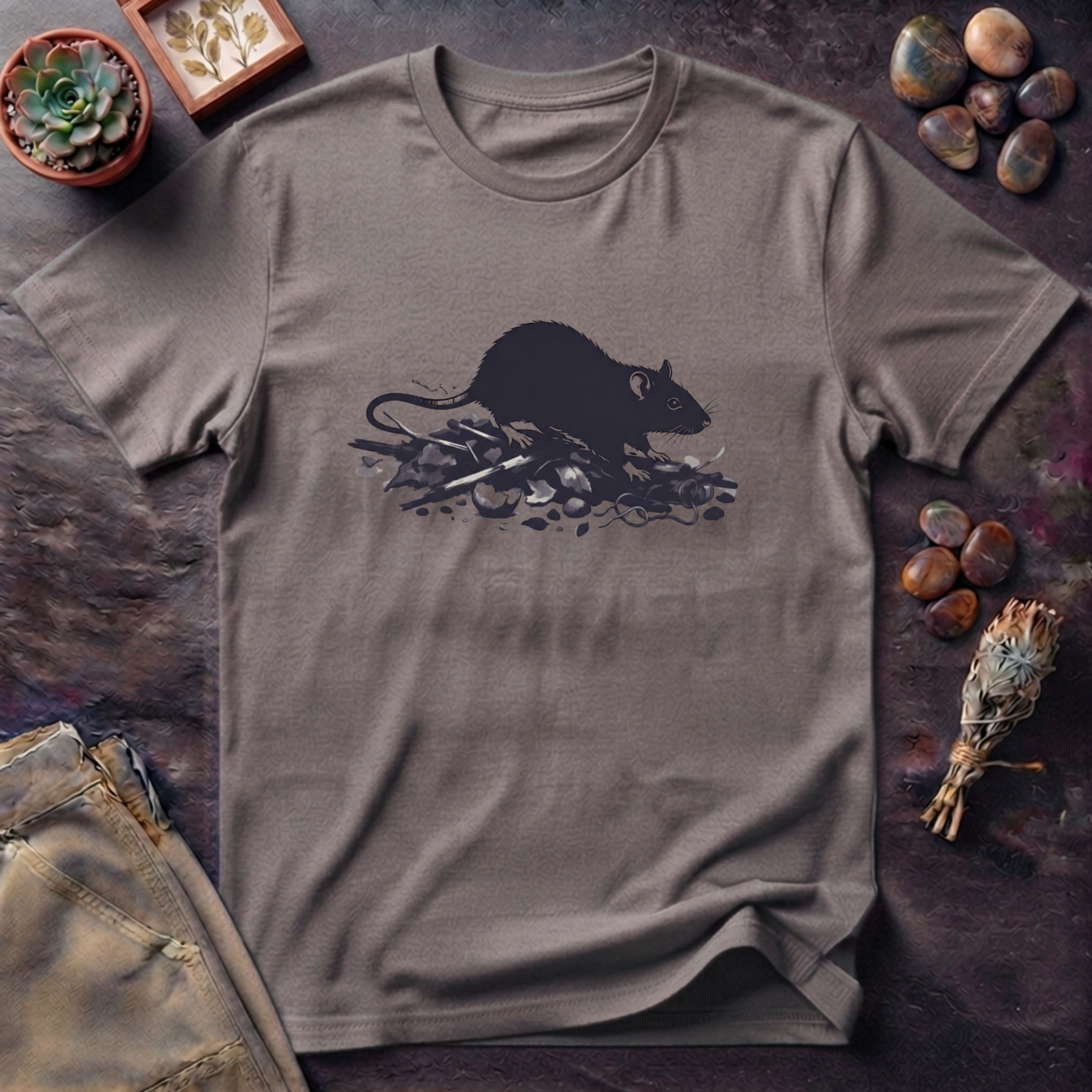 Norway Rat Graphic T-Shirt