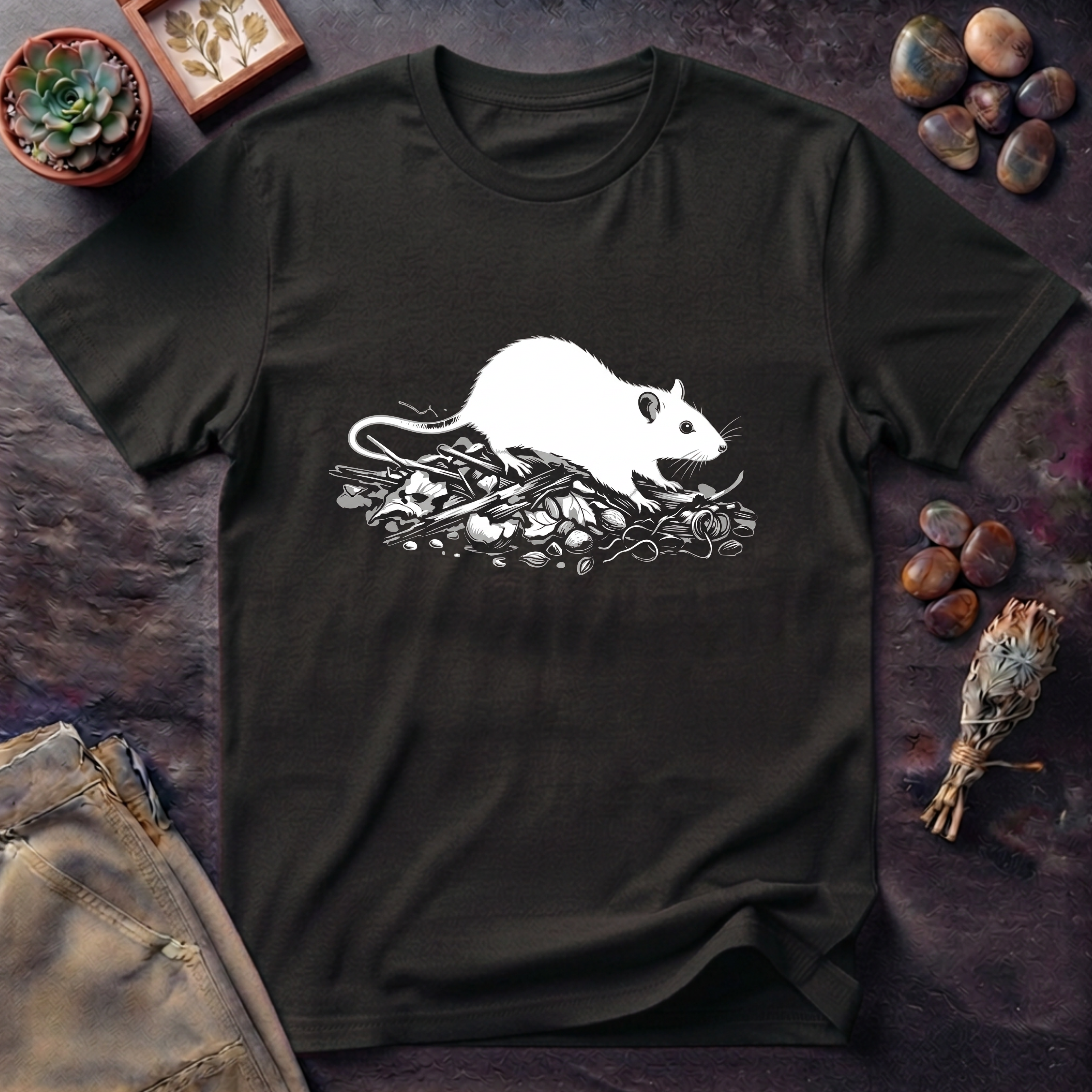 Norway Rat Graphic T-Shirt