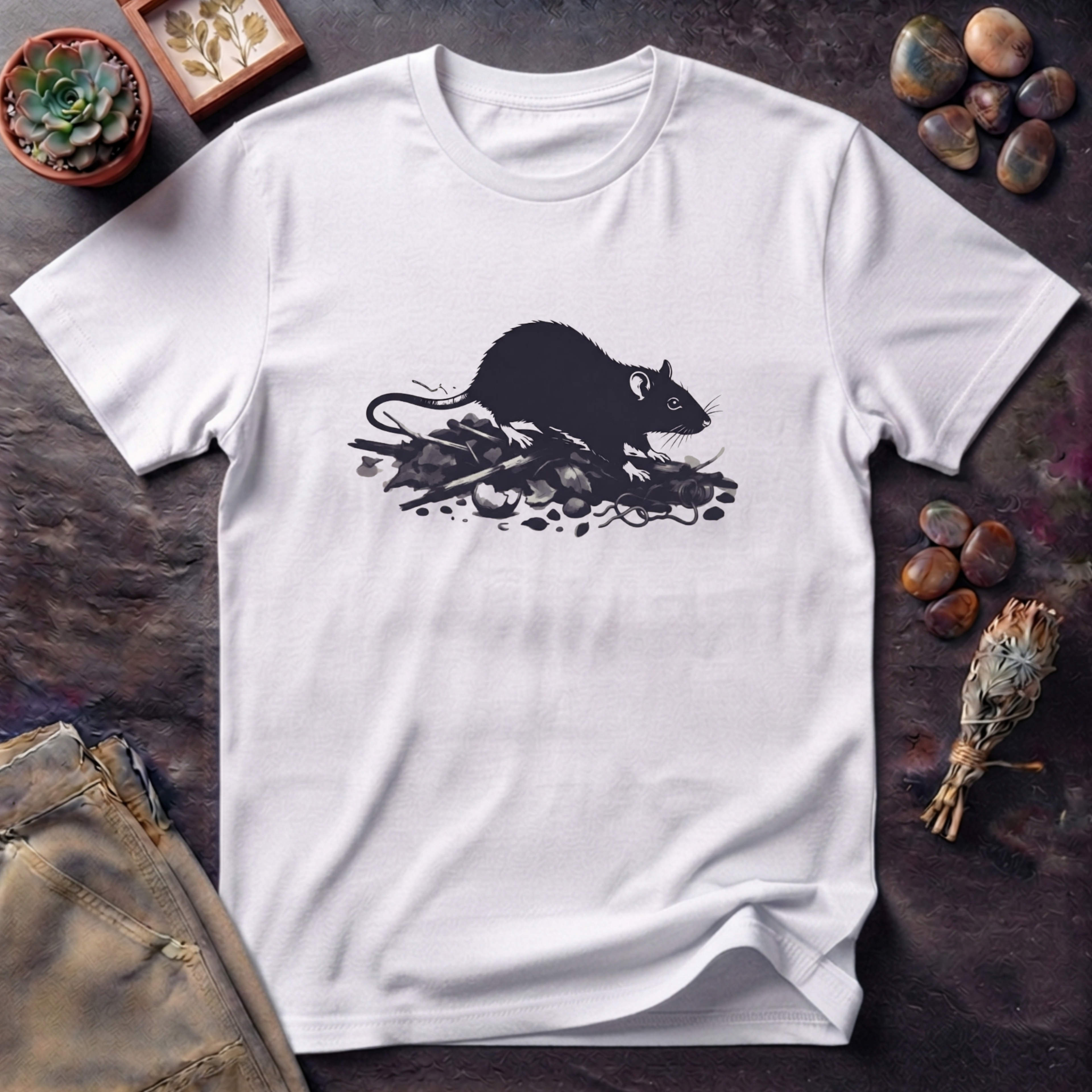 Norway Rat Graphic T-Shirt