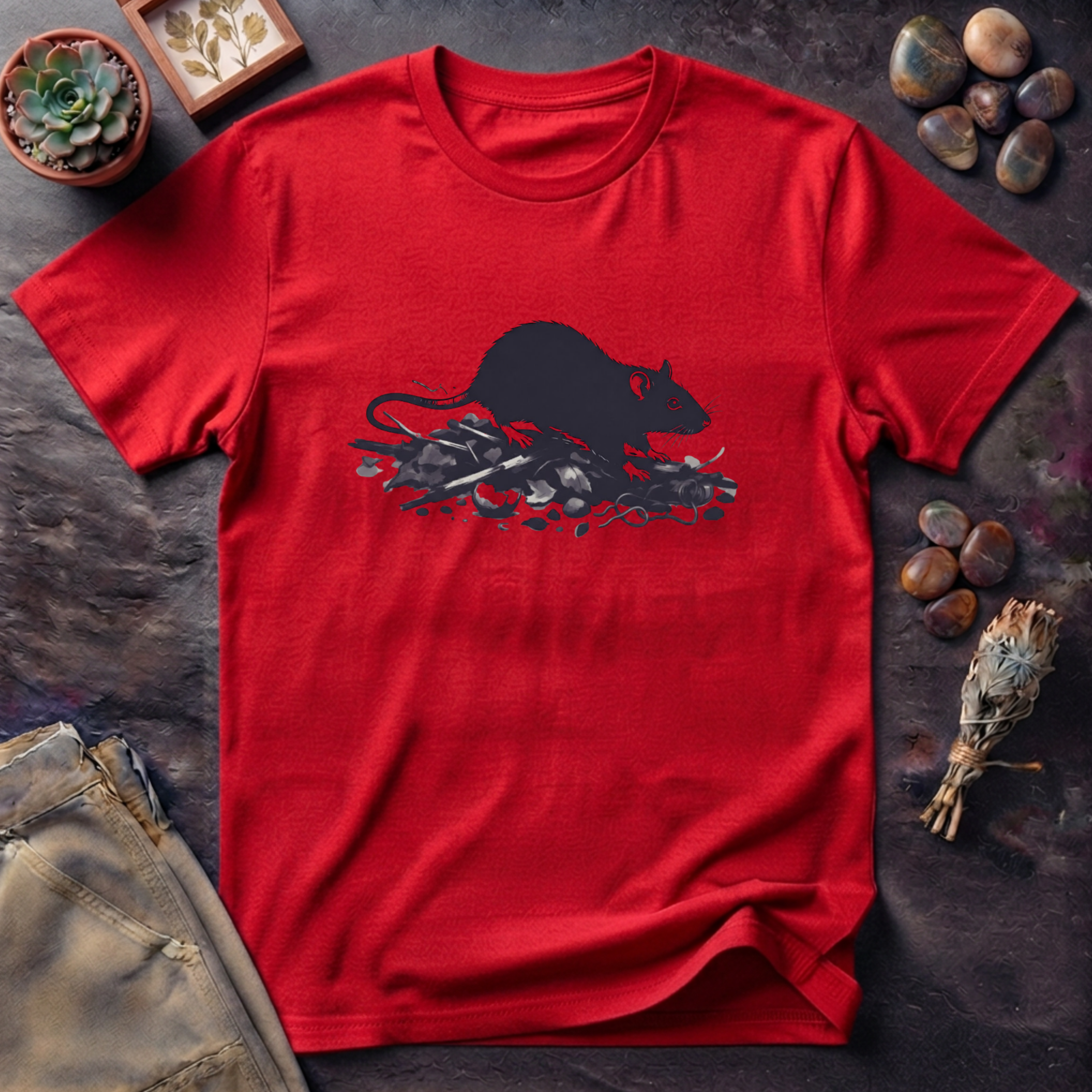Norway Rat Graphic T-Shirt