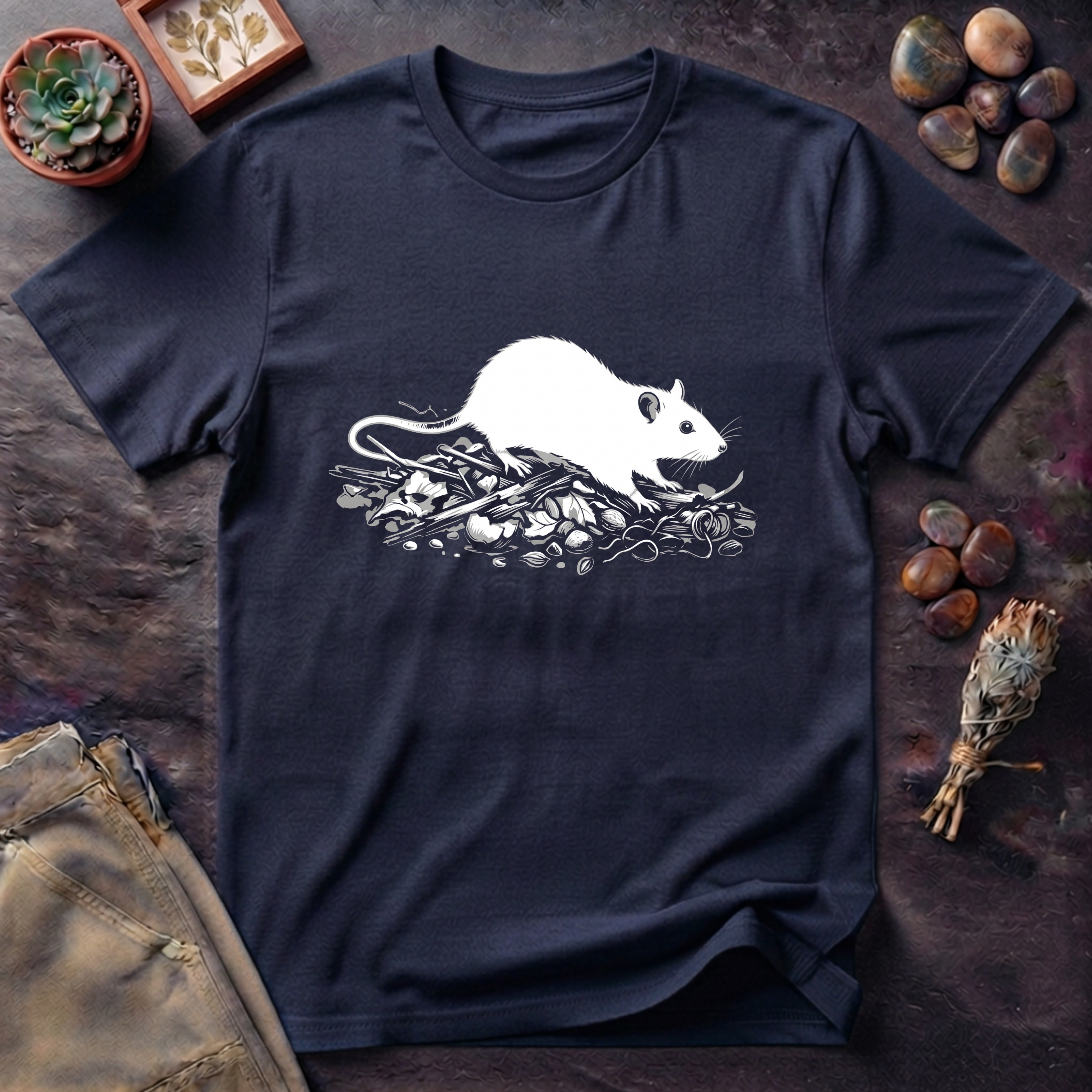 Norway Rat Graphic T-Shirt