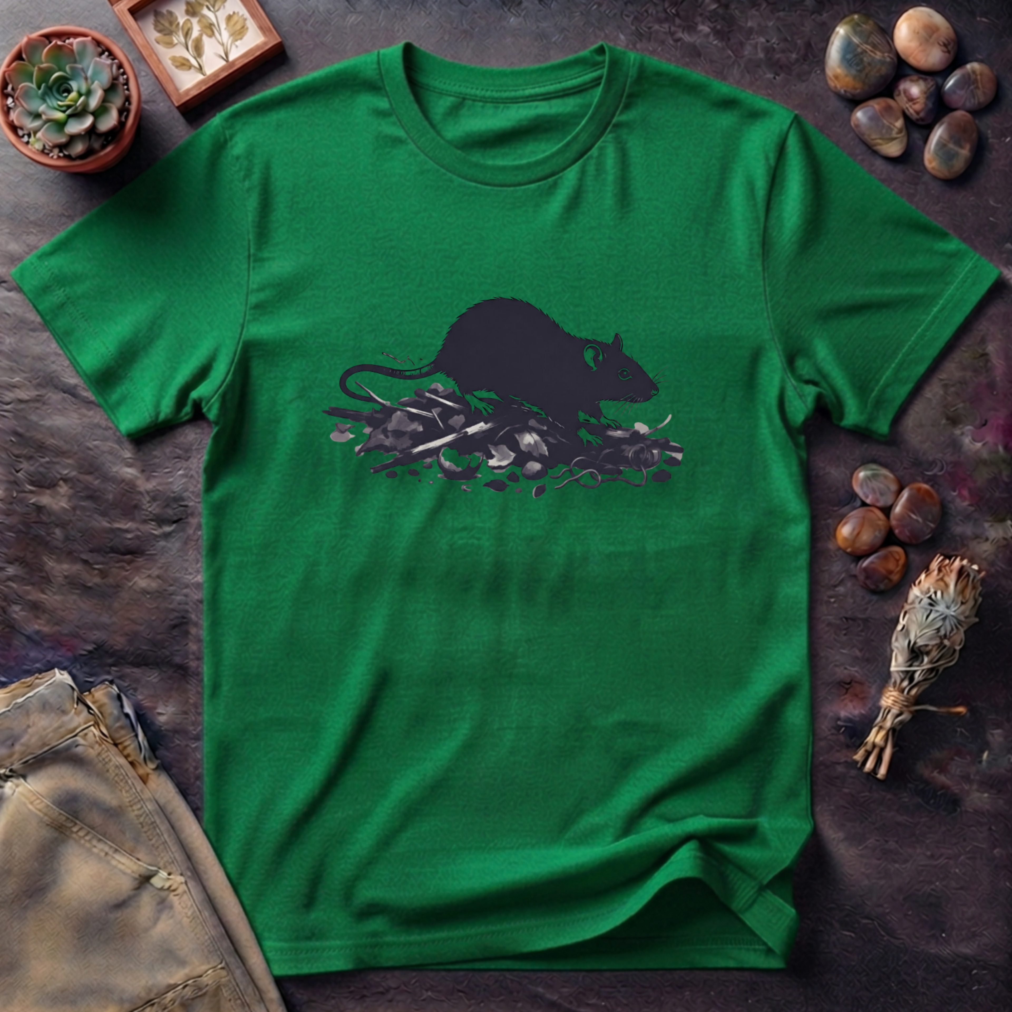 Norway Rat Graphic T-Shirt