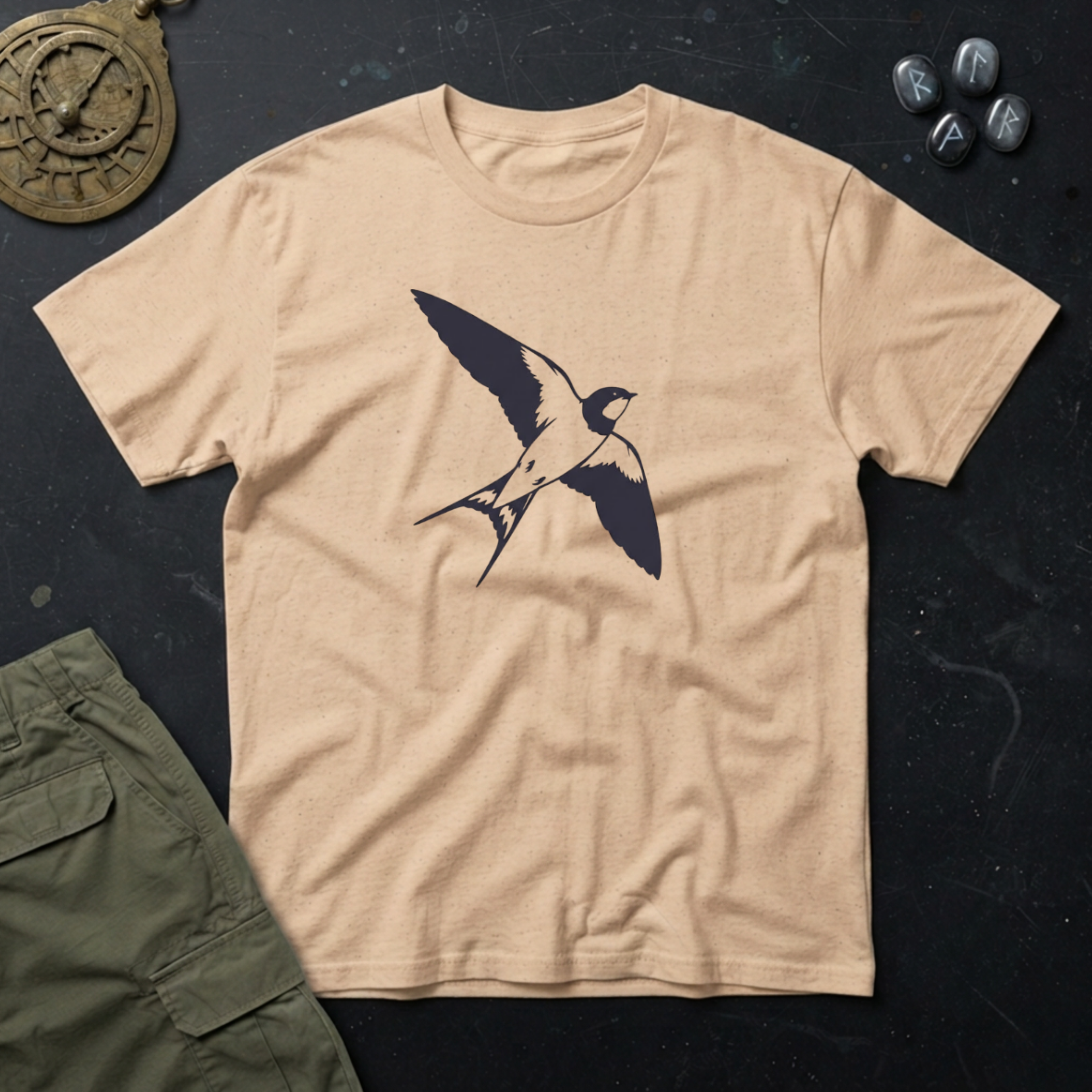 Swallow Graphic T-Shirt