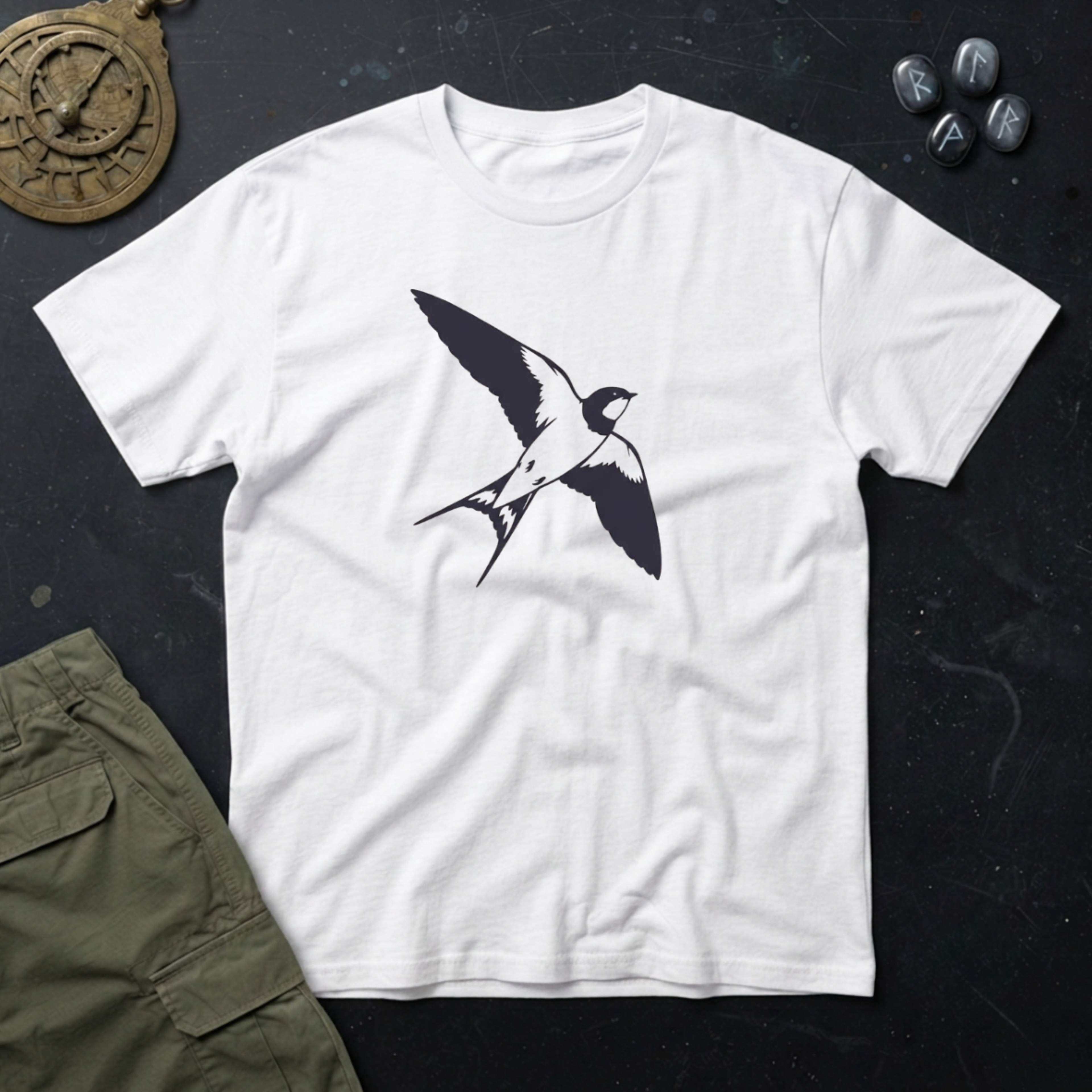 Swallow Graphic T-Shirt