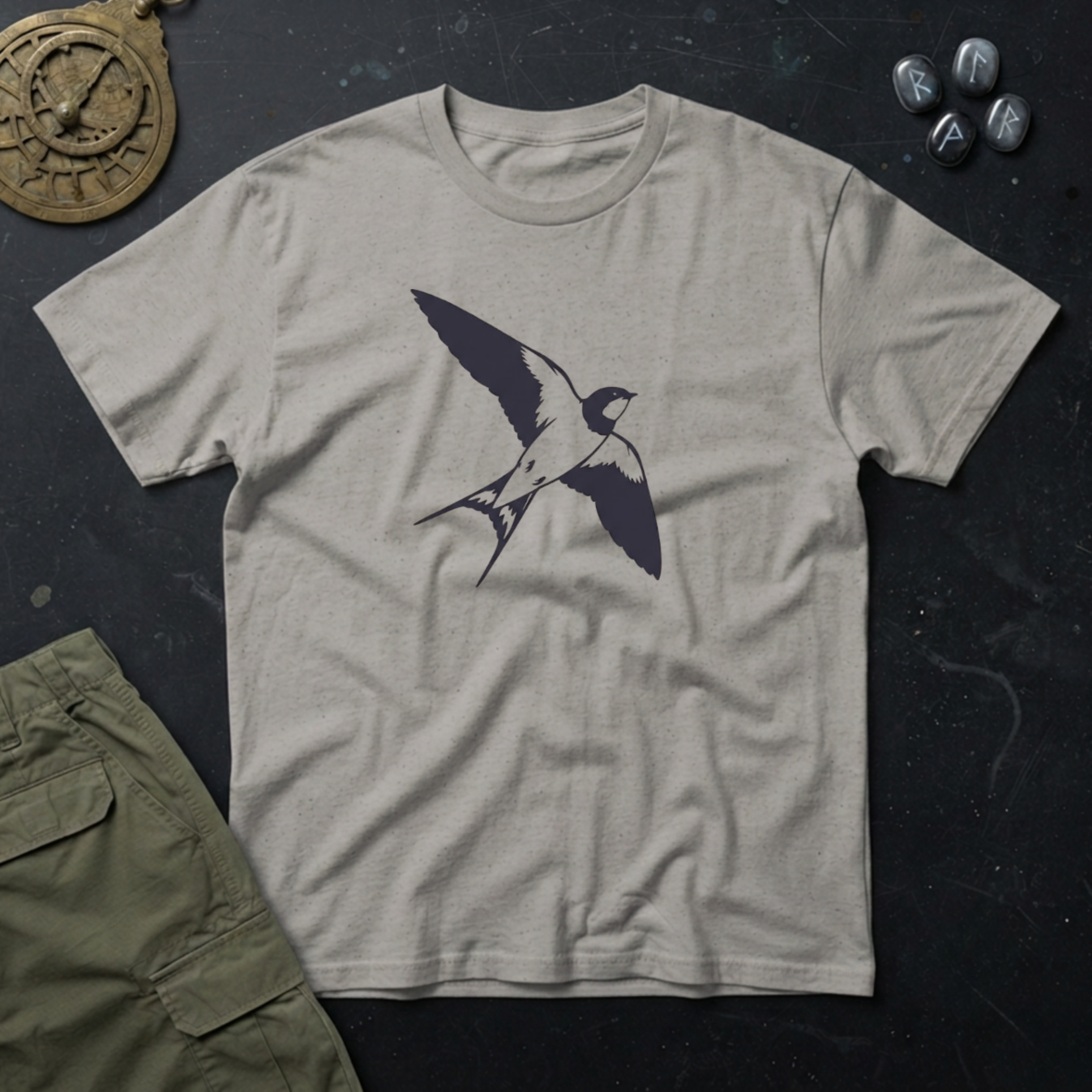 Swallow Graphic T-Shirt