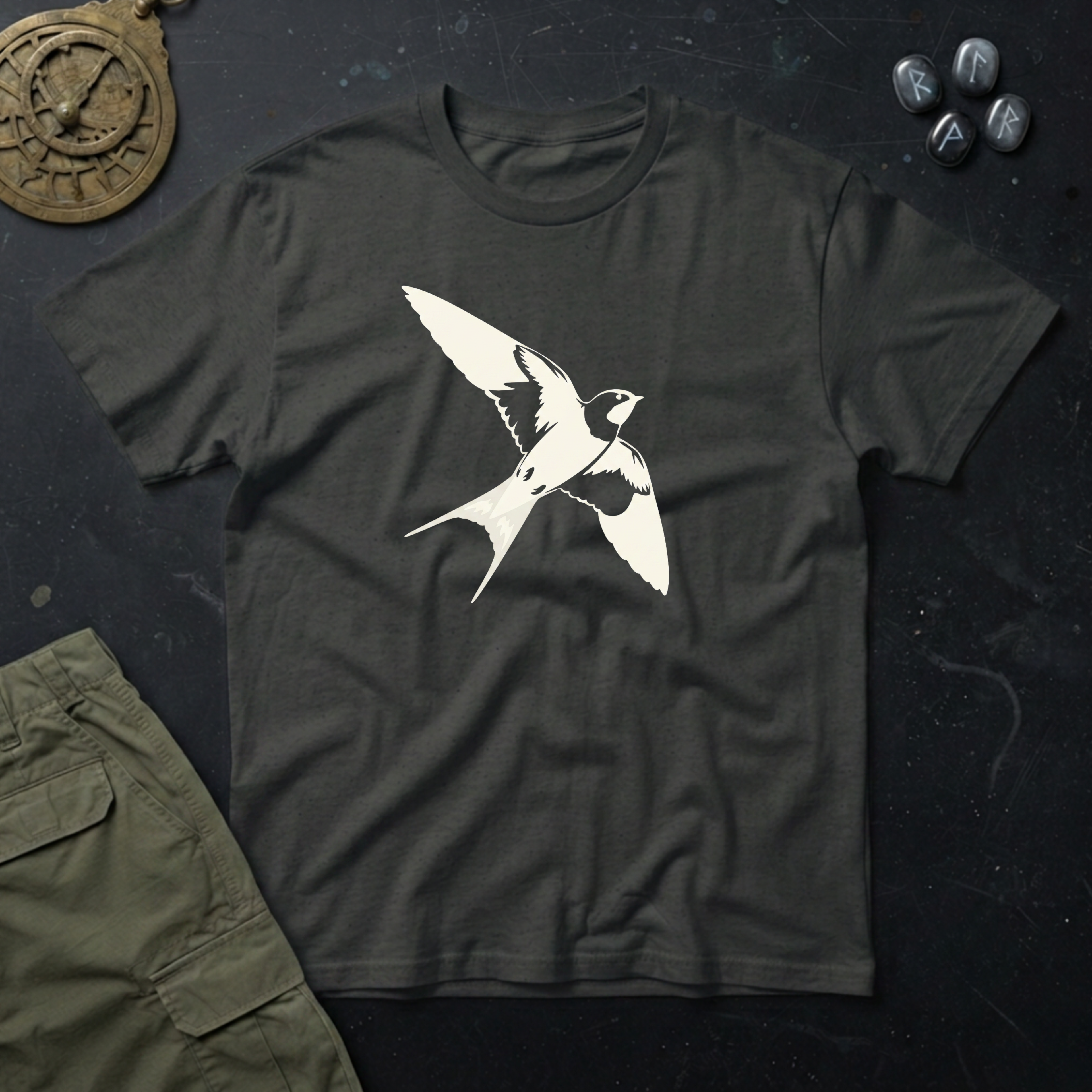 Swallow Graphic T-Shirt