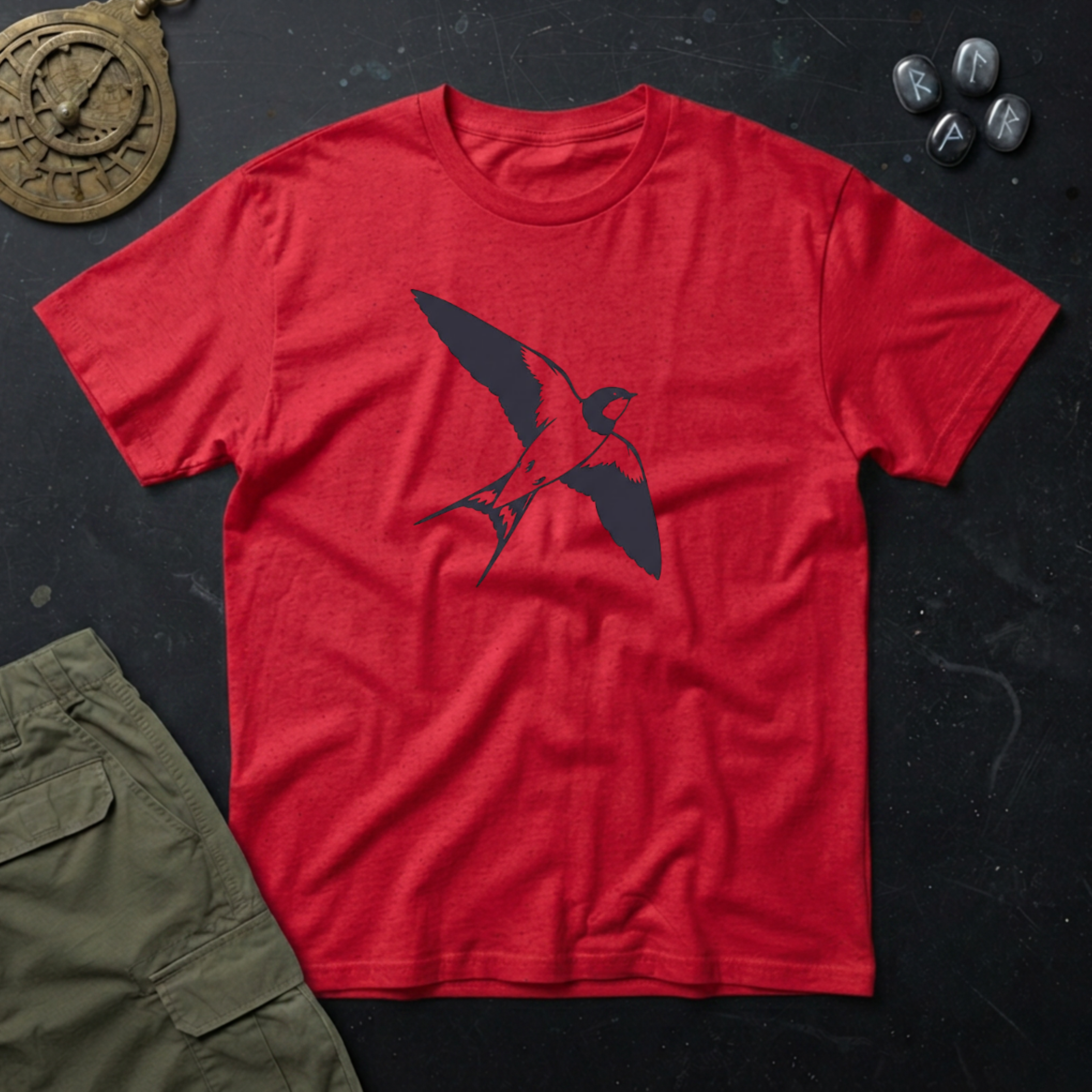 Swallow Graphic T-Shirt