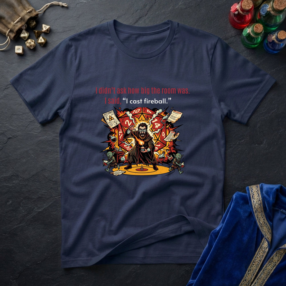 Fireball Spell T-Shirt