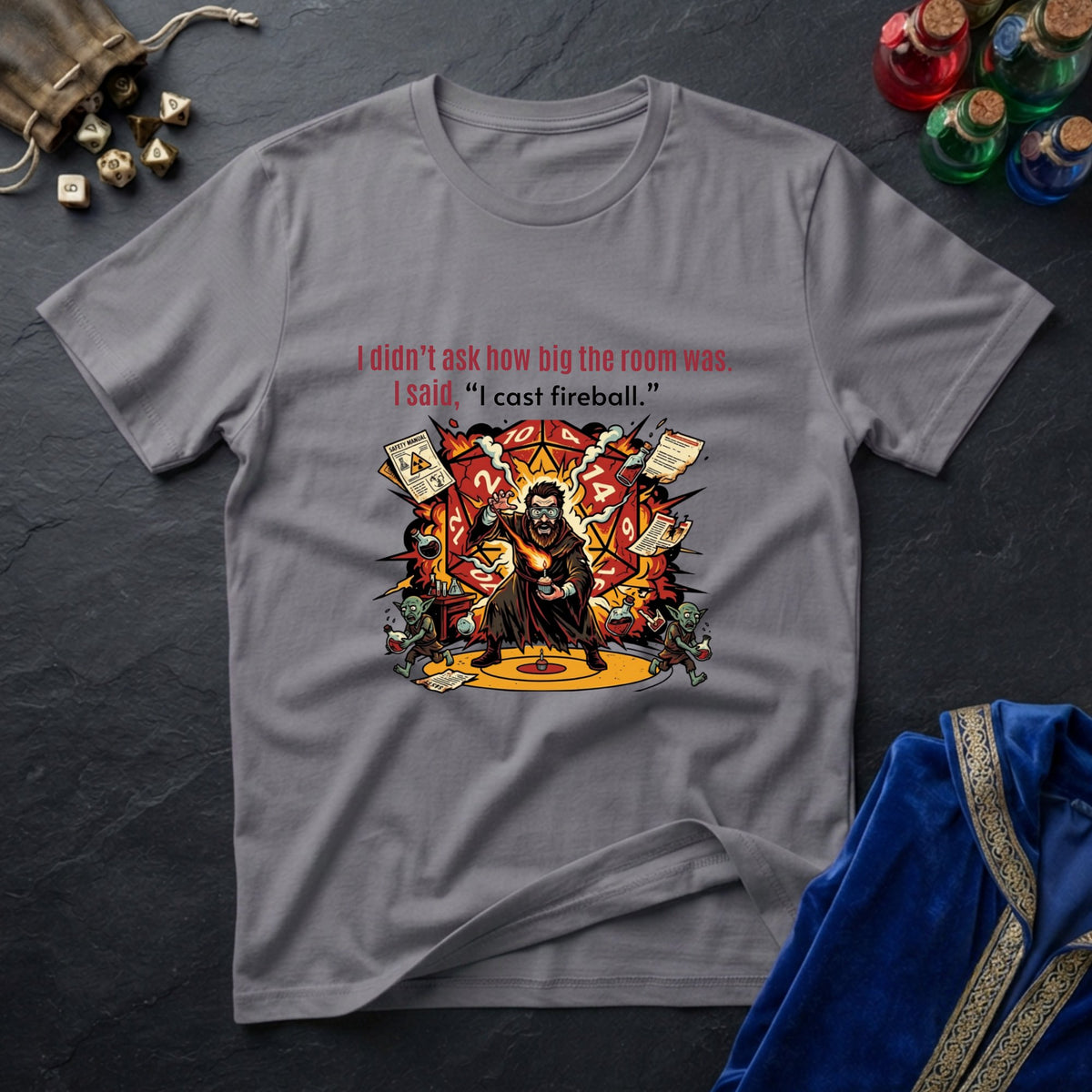 Fireball Spell T-Shirt