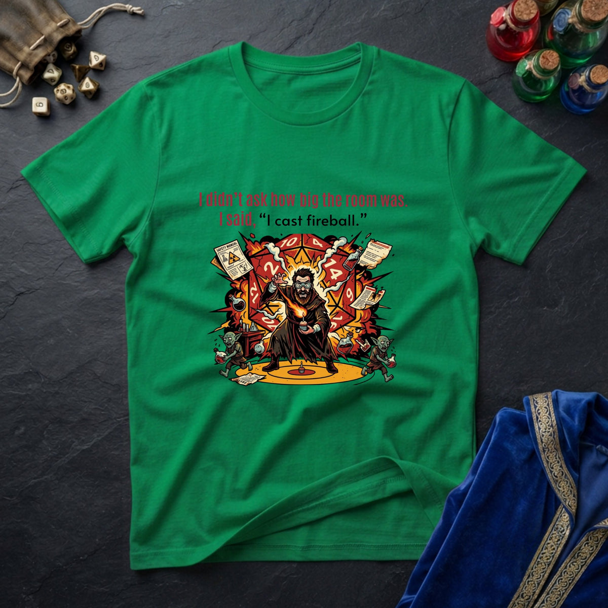 Fireball Spell T-Shirt