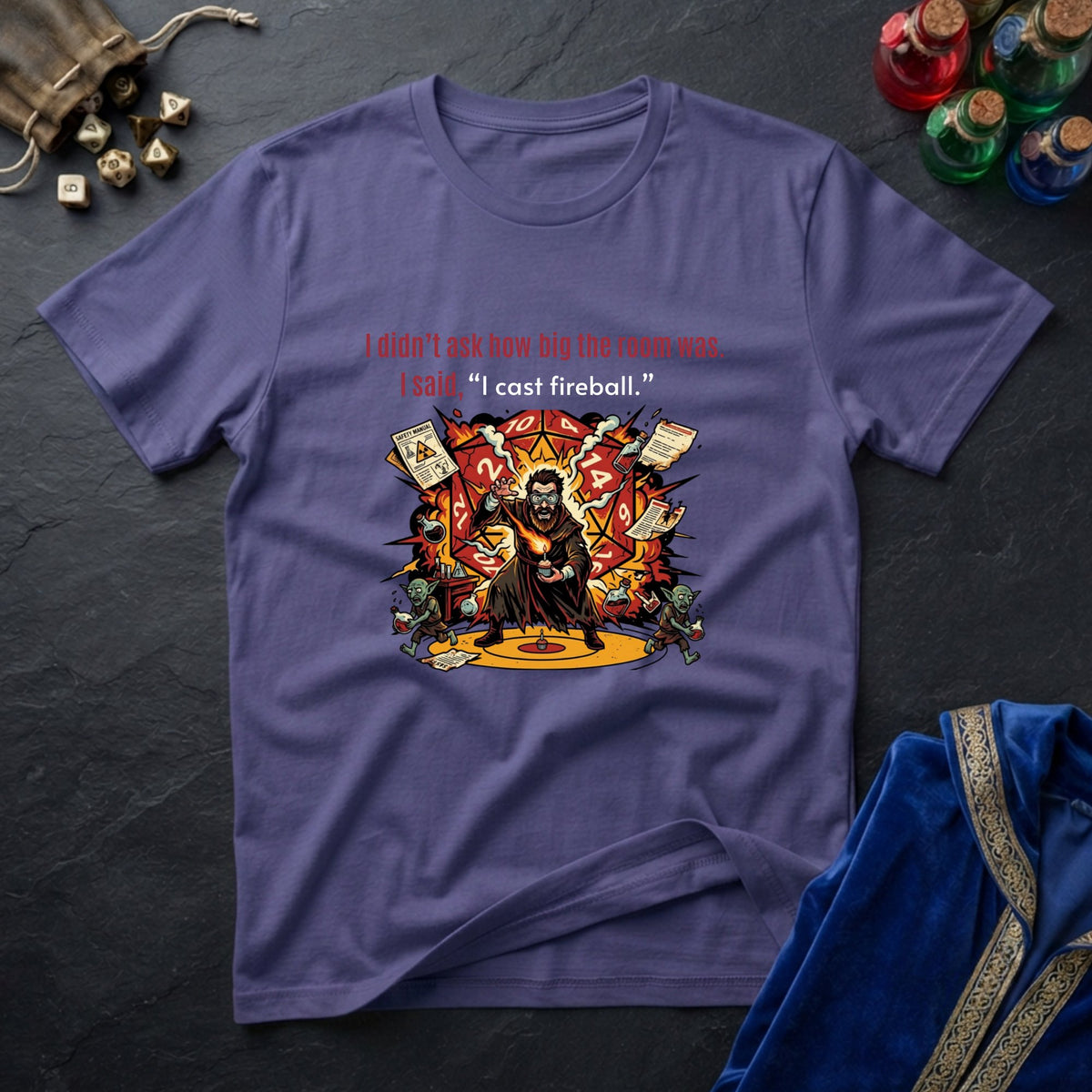 Fireball Spell T-Shirt
