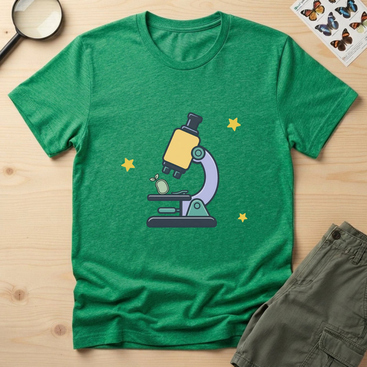 Kids Little Scientist Microscope T-Shirt