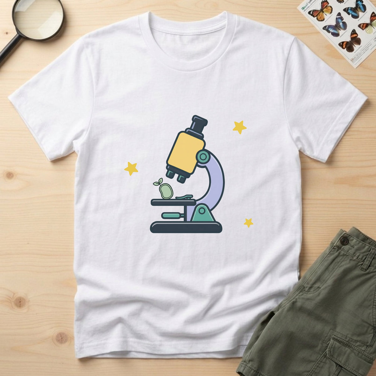 Kids Little Scientist Microscope T-Shirt