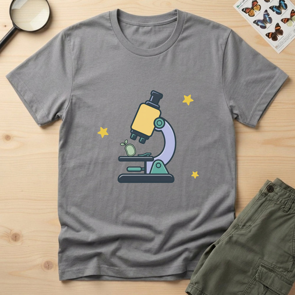 Kids Little Scientist Microscope T-Shirt