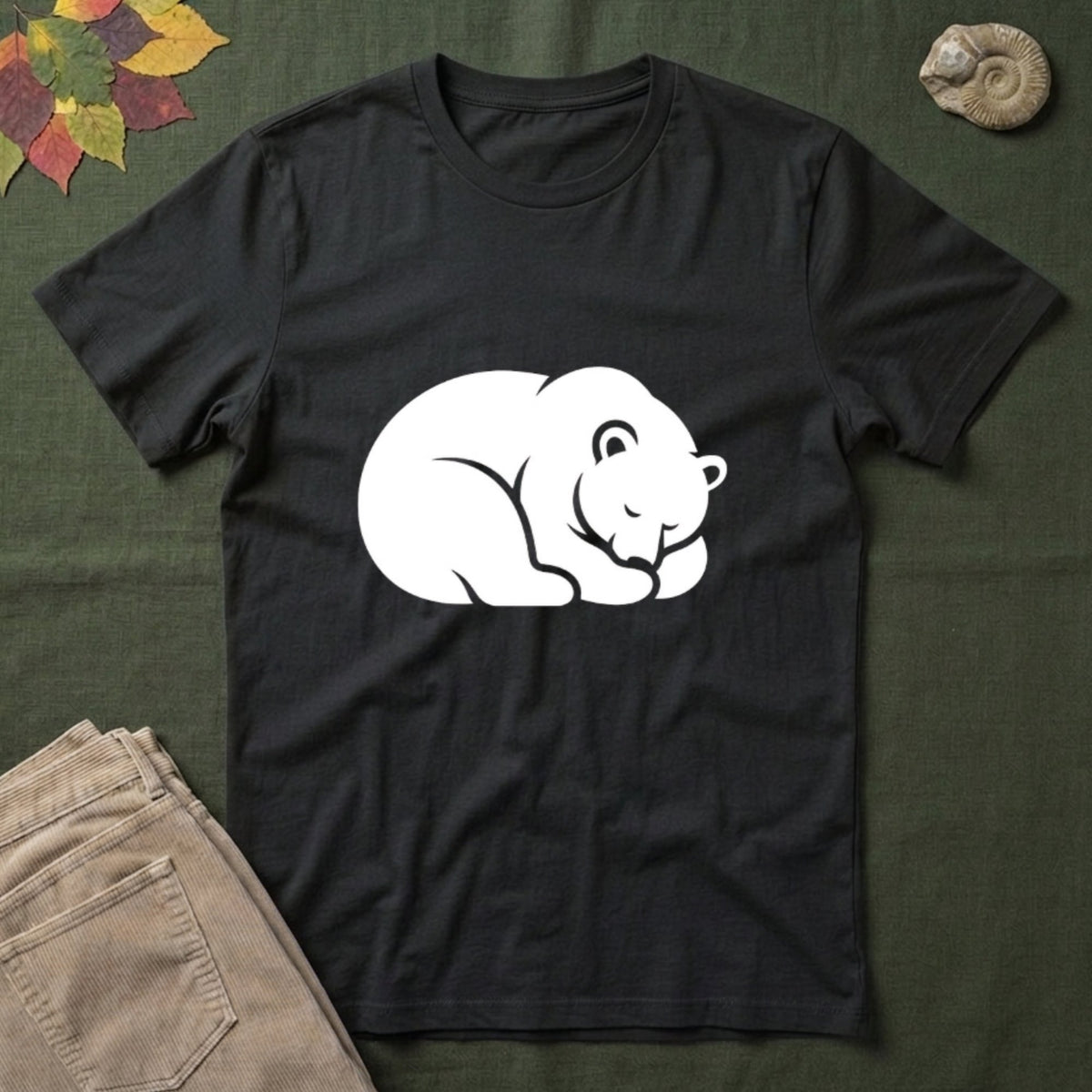 Kids Sleepy Bear T-Shirt