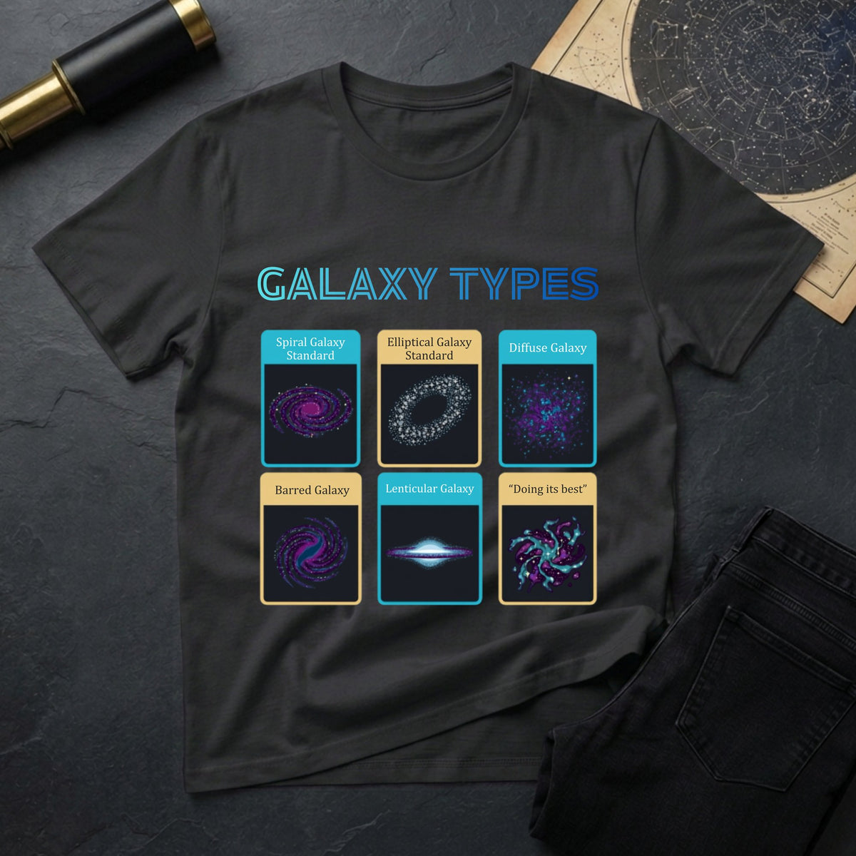 Galaxy Types T-Shirt
