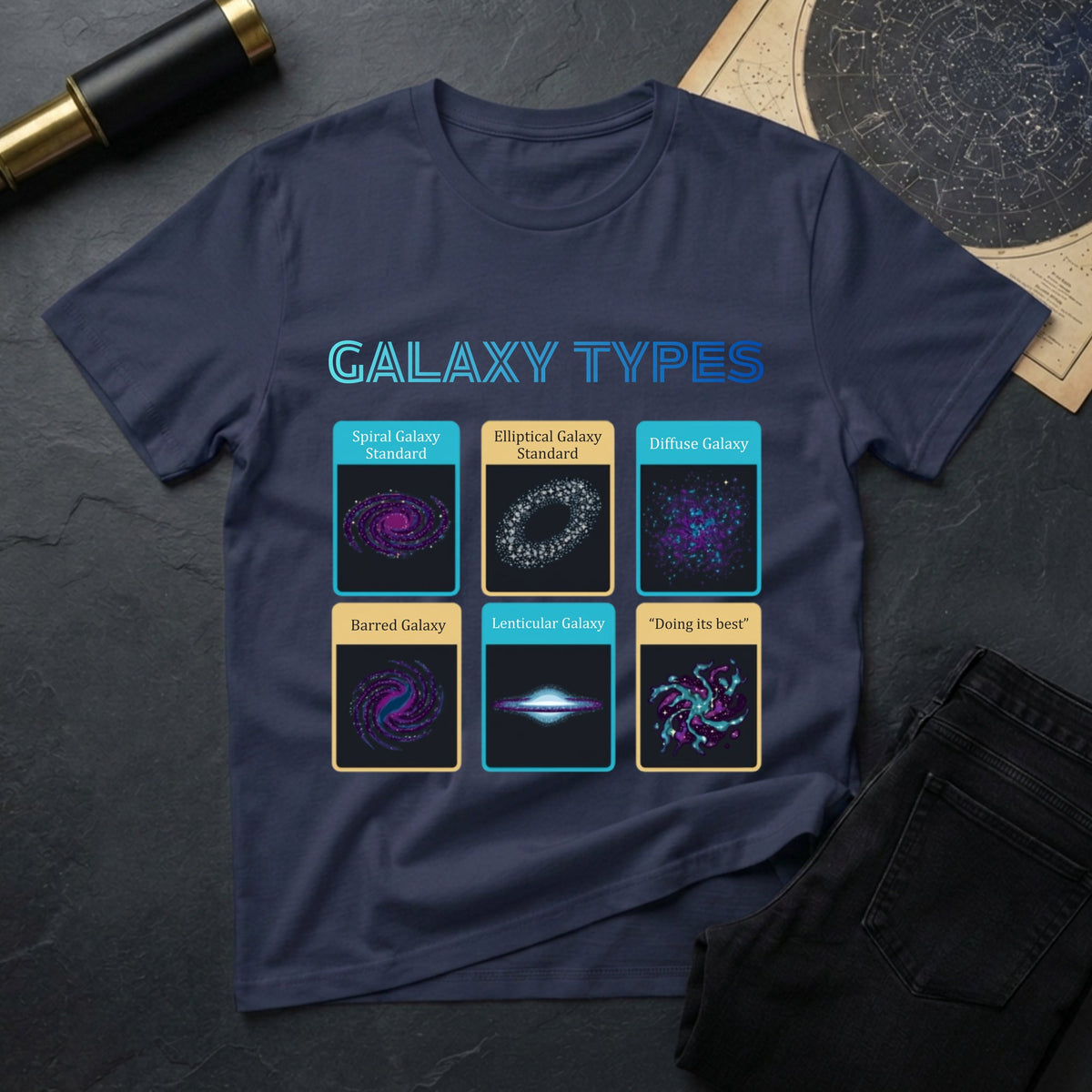 Galaxy Types T-Shirt