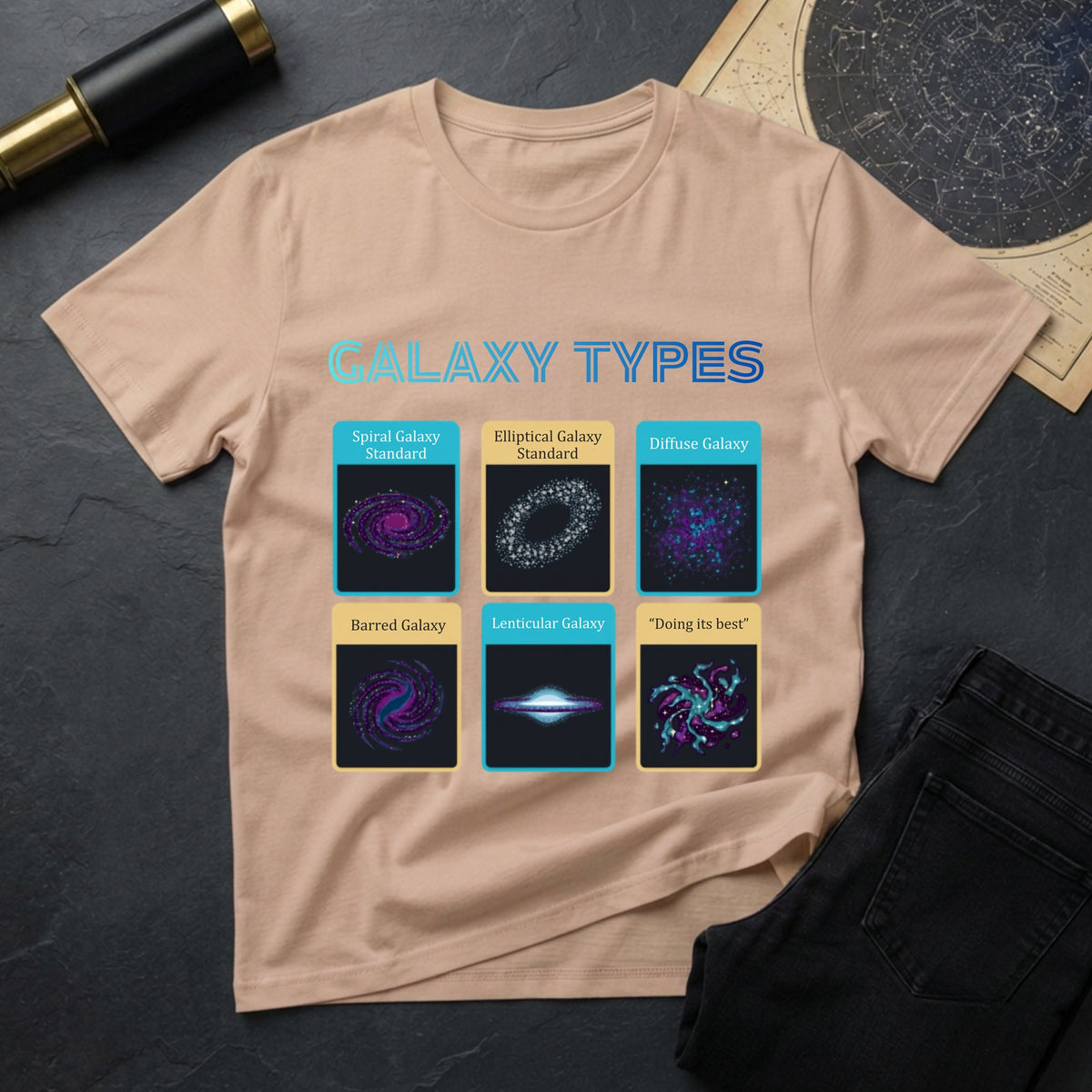 Galaxy Types T-Shirt