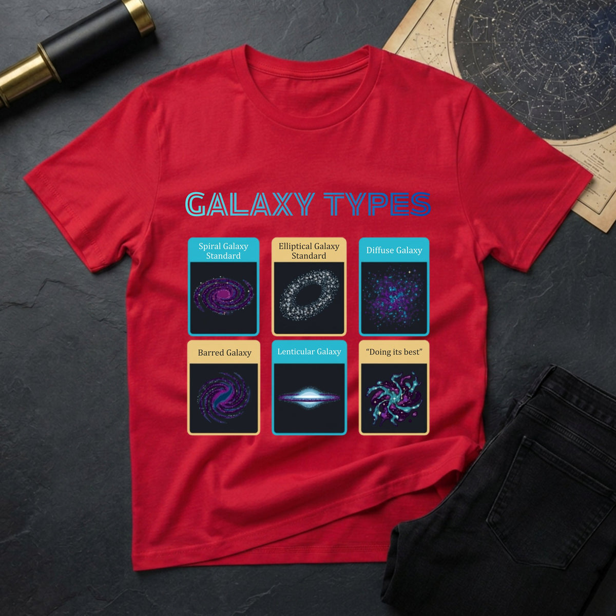 Galaxy Types T-Shirt