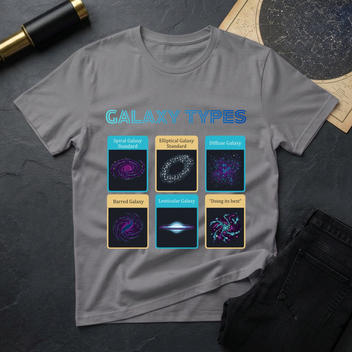 Galaxy Types T-Shirt