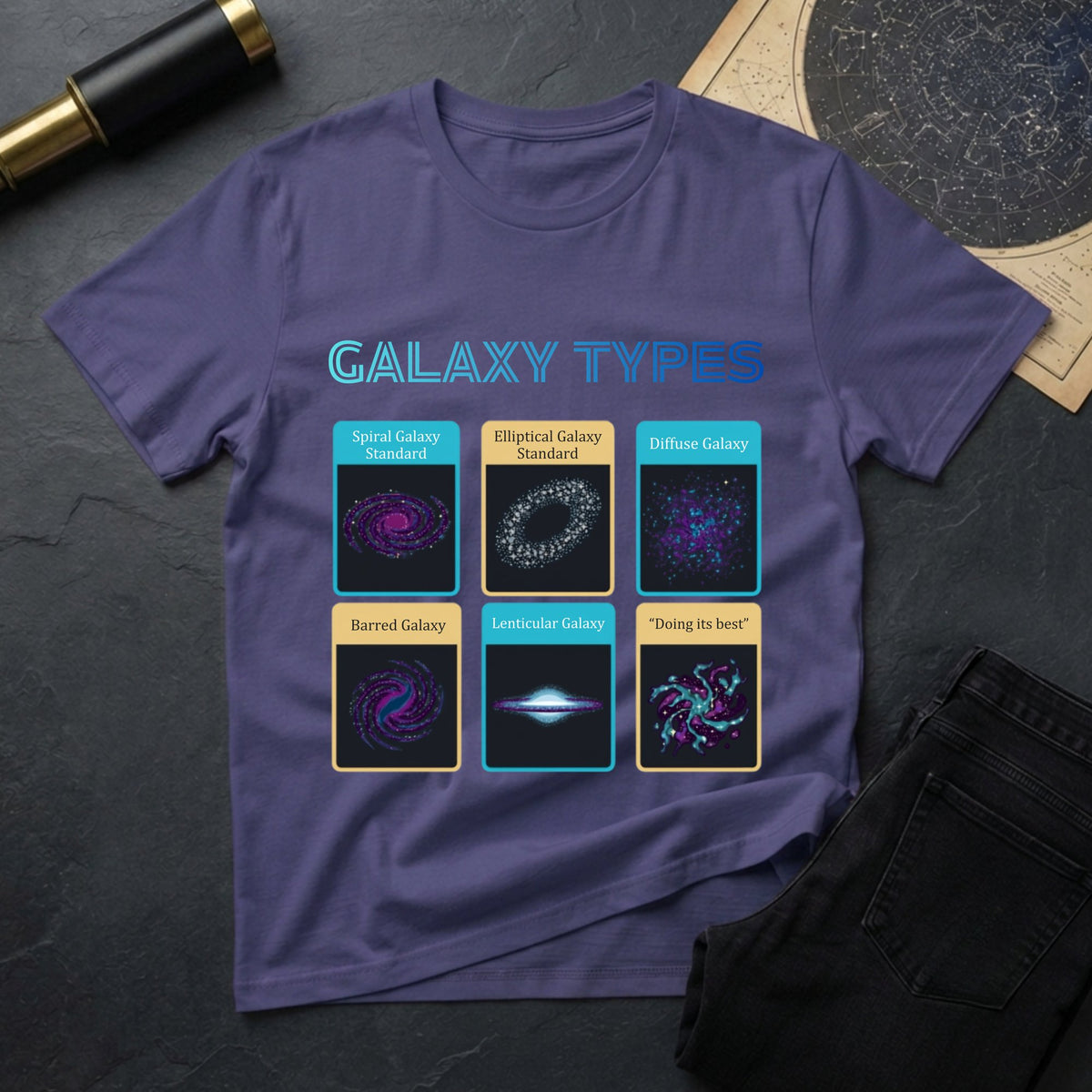 Galaxy Types T-Shirt