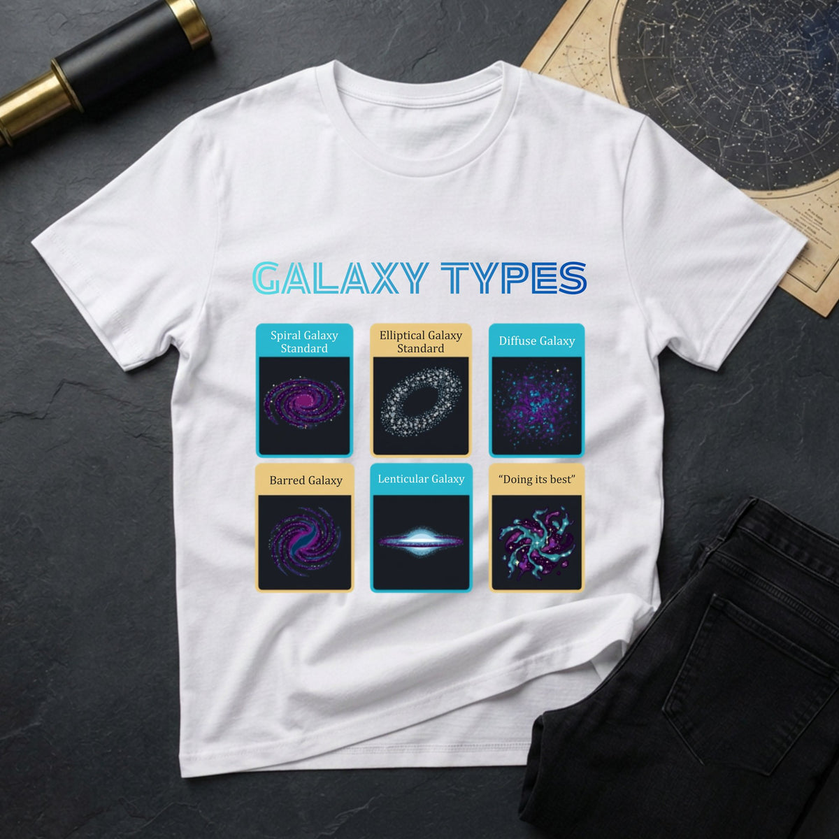 Galaxy Types T-Shirt