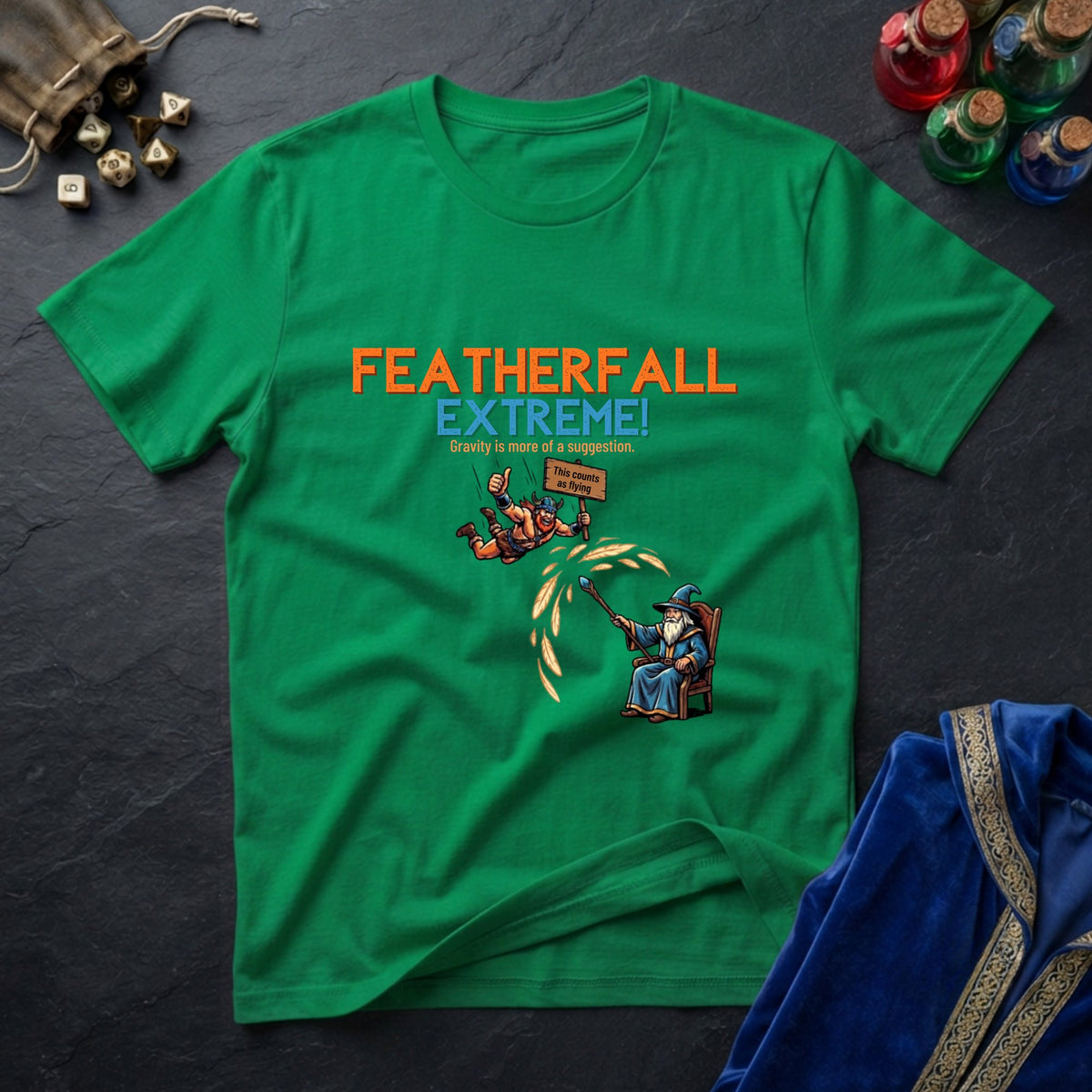 Feather Fall Spell T-Shirt