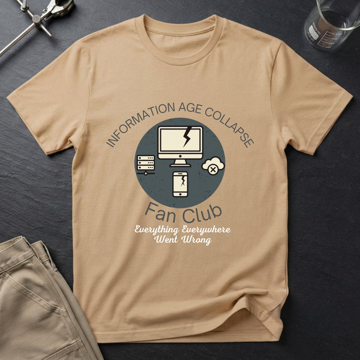 Collapse of the Information Age T-Shirt