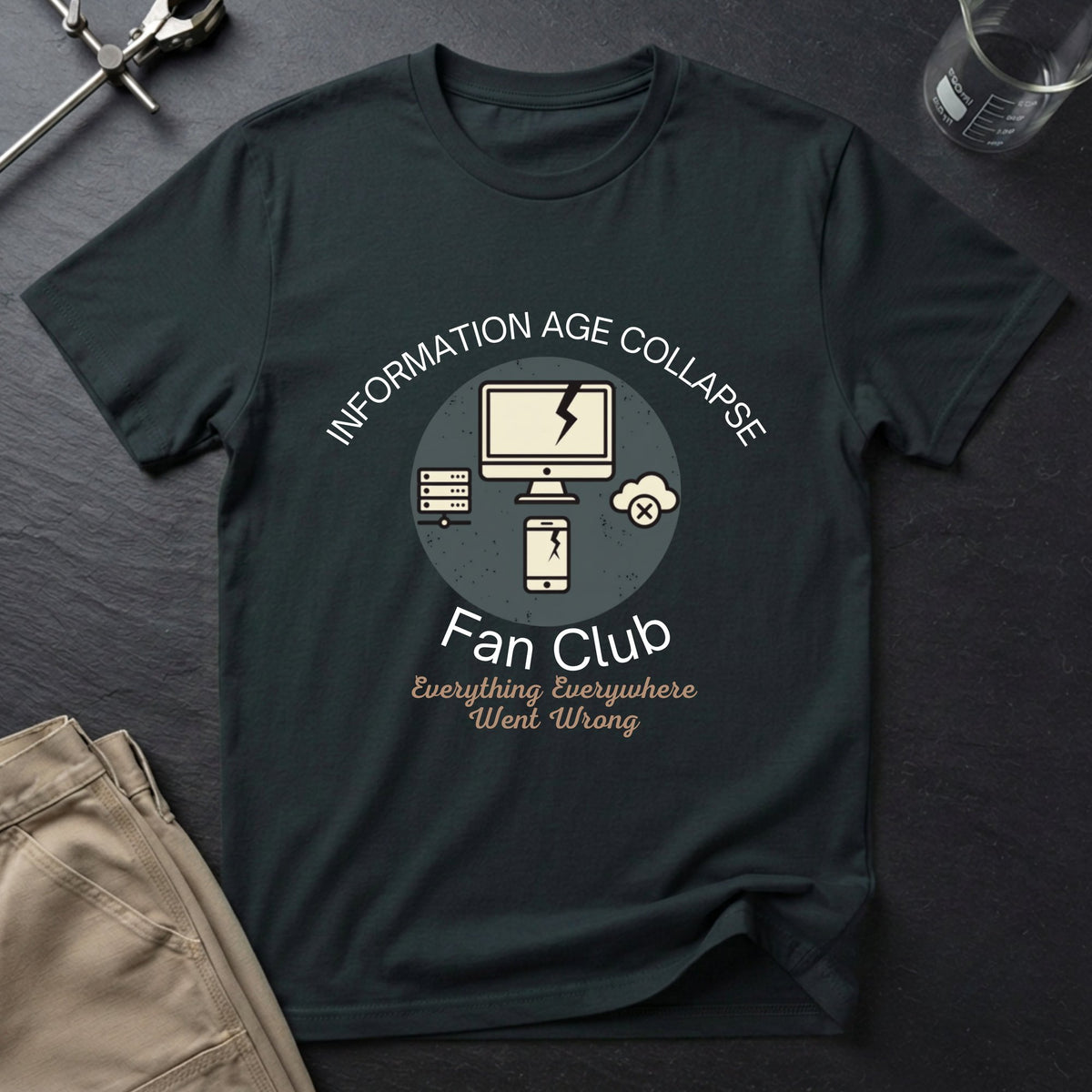 Collapse of the Information Age T-Shirt