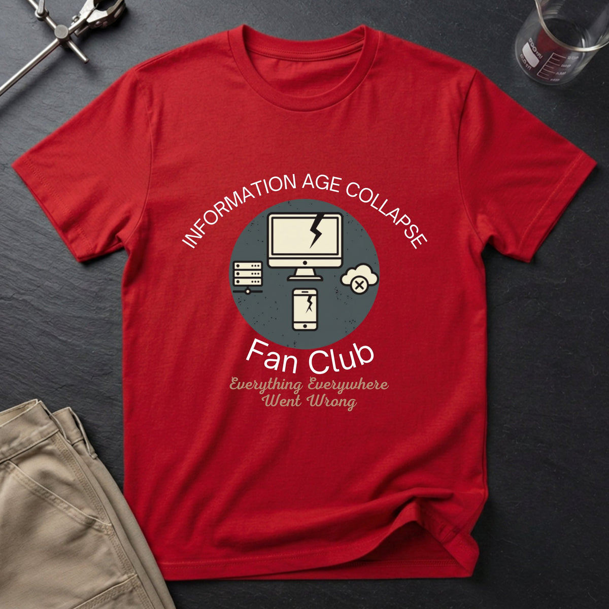 Collapse of the Information Age T-Shirt