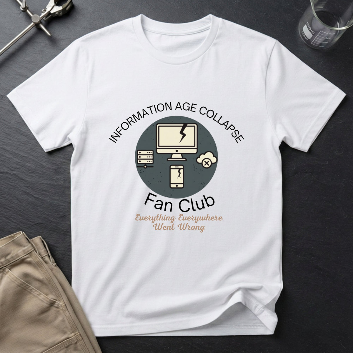 Collapse of the Information Age T-Shirt