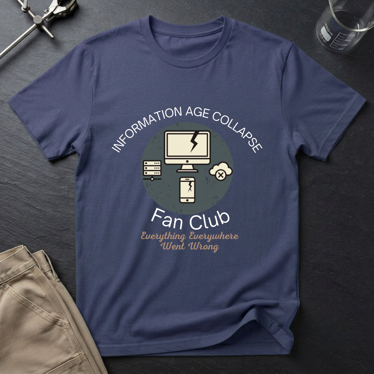 Collapse of the Information Age T-Shirt