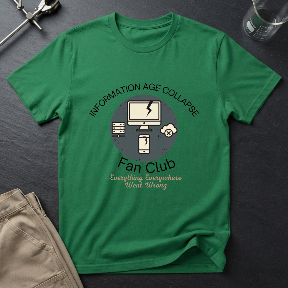 Collapse of the Information Age T-Shirt