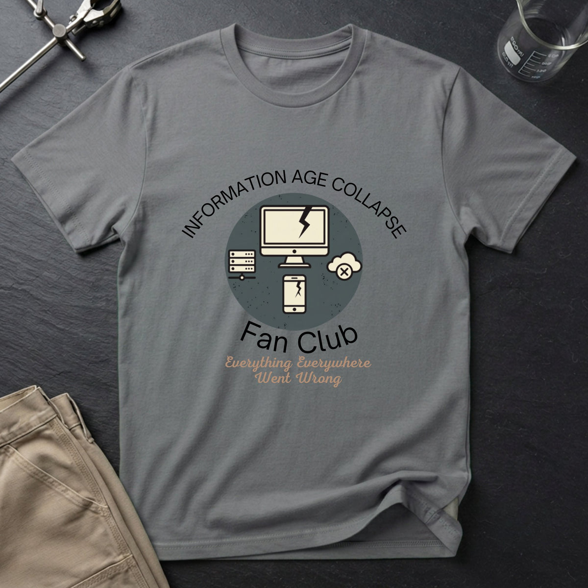 Collapse of the Information Age T-Shirt
