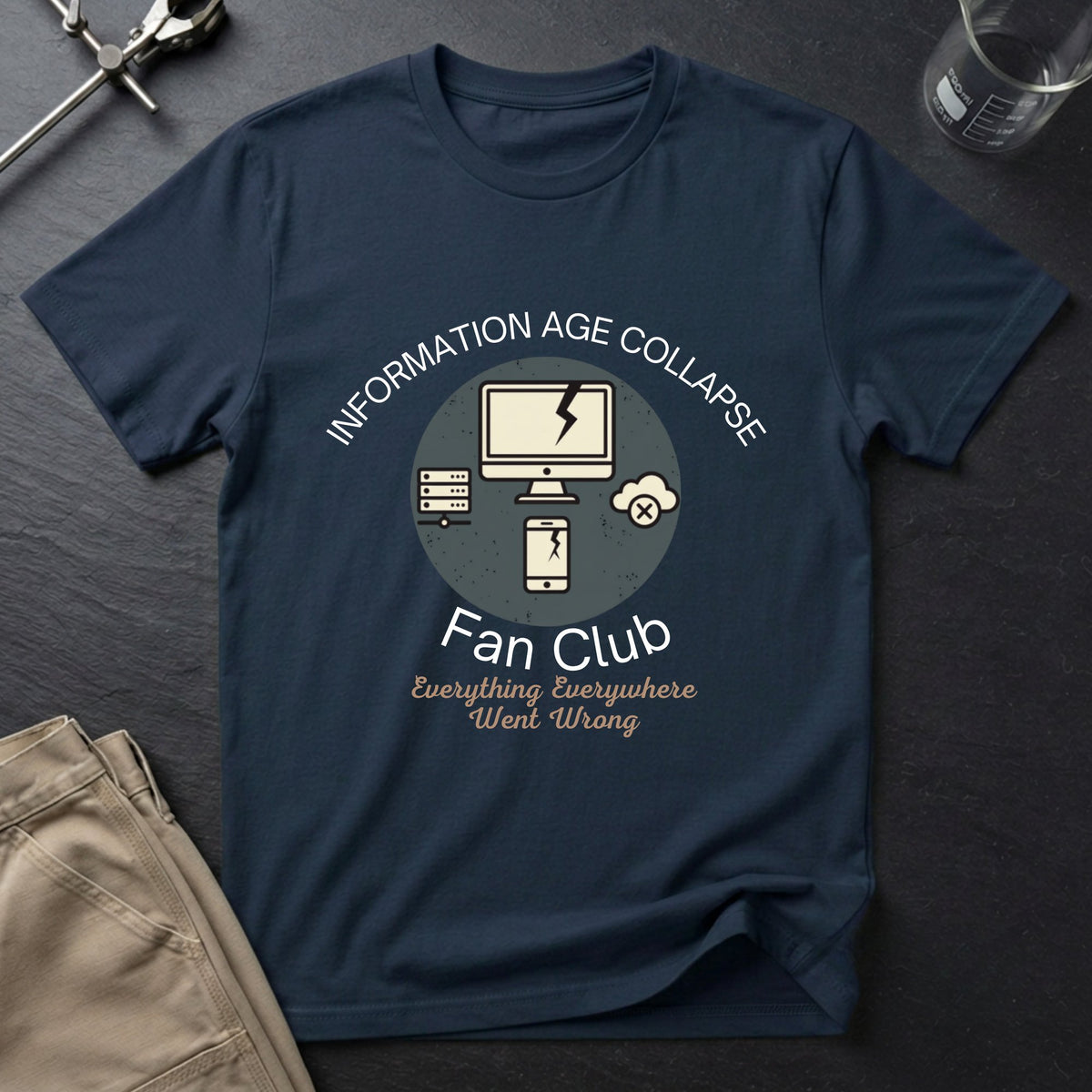 Collapse of the Information Age T-Shirt