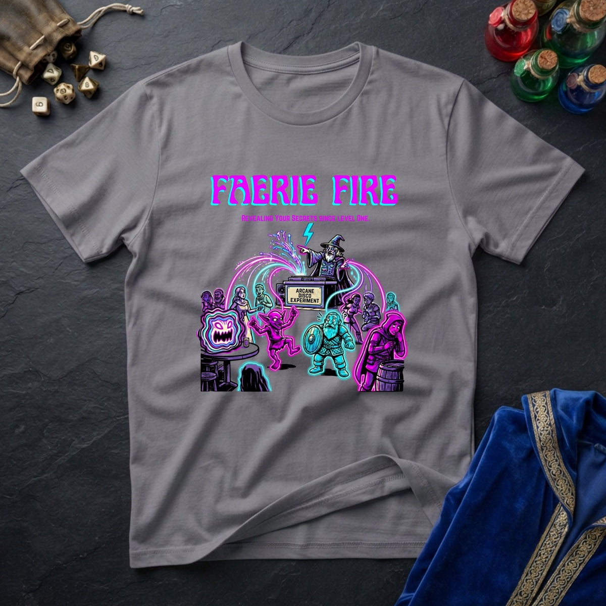 Faerie Fire Spell T-Shirt