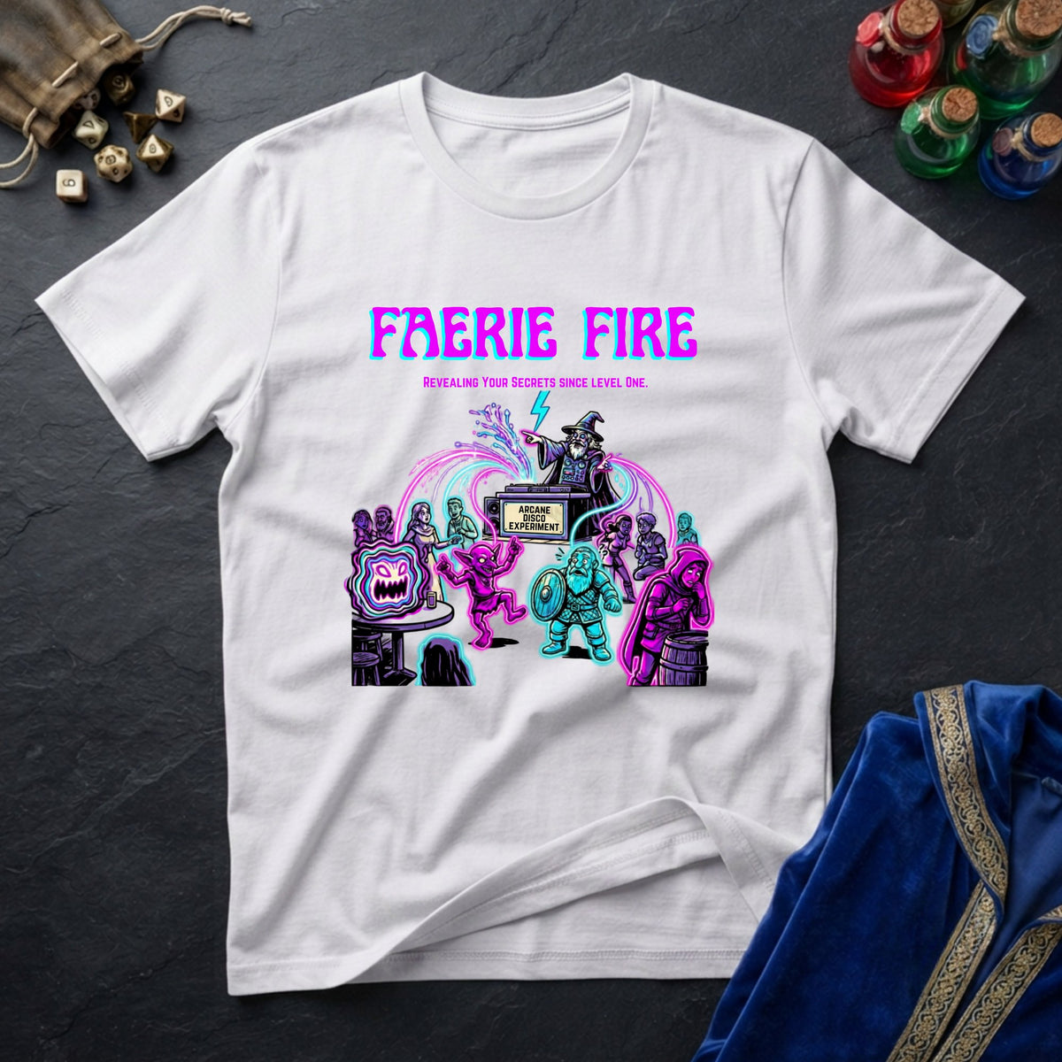 Faerie Fire Spell T-Shirt