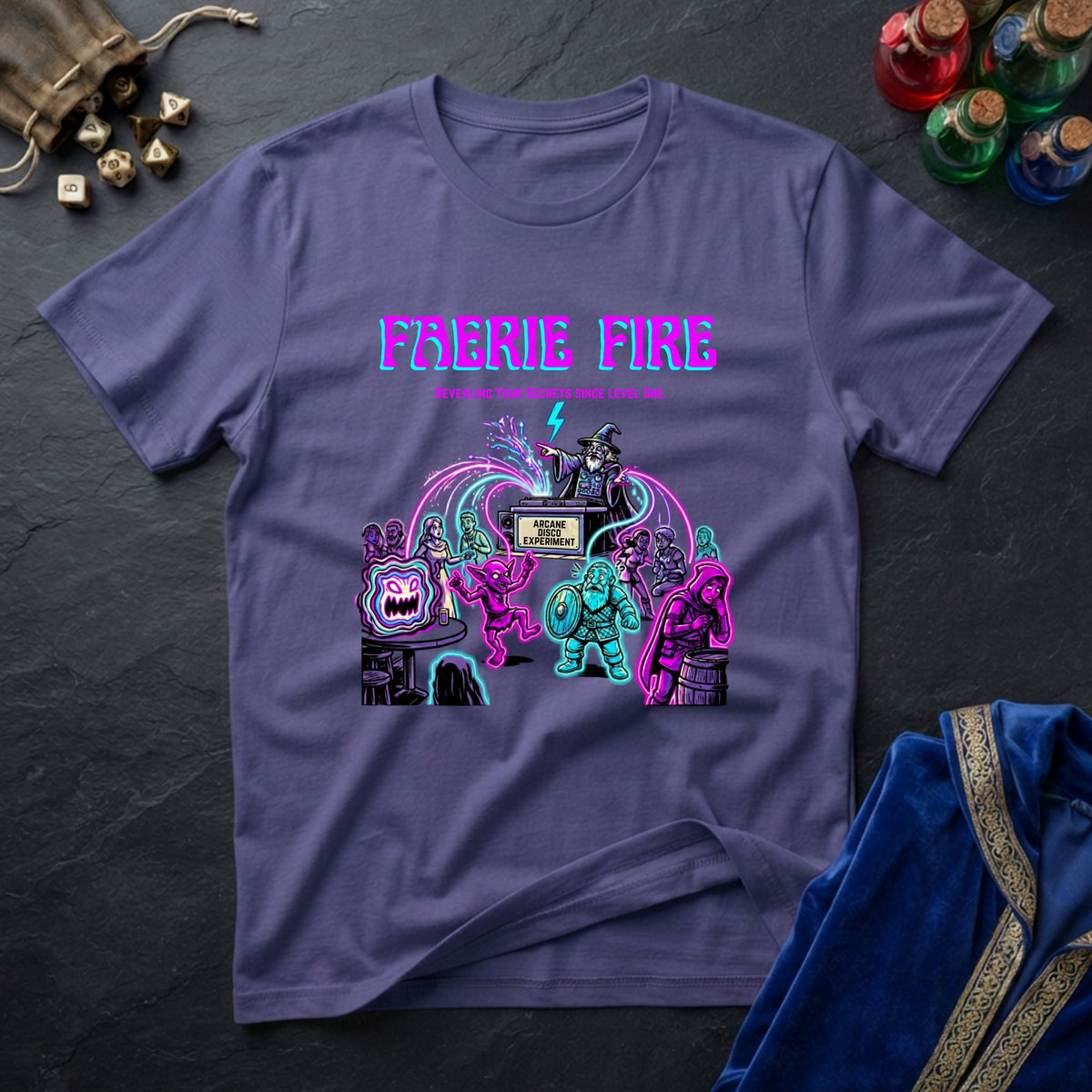 Faerie Fire Spell T-Shirt