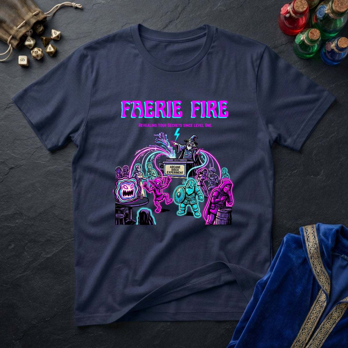 Faerie Fire Spell T-Shirt