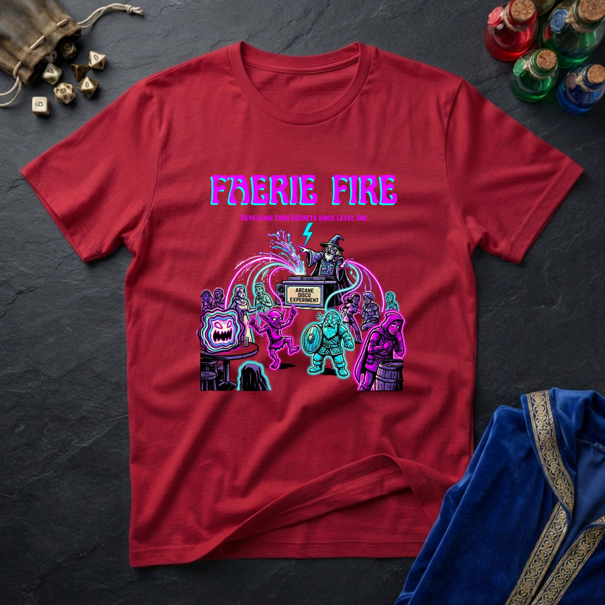 Faerie Fire Spell T-Shirt