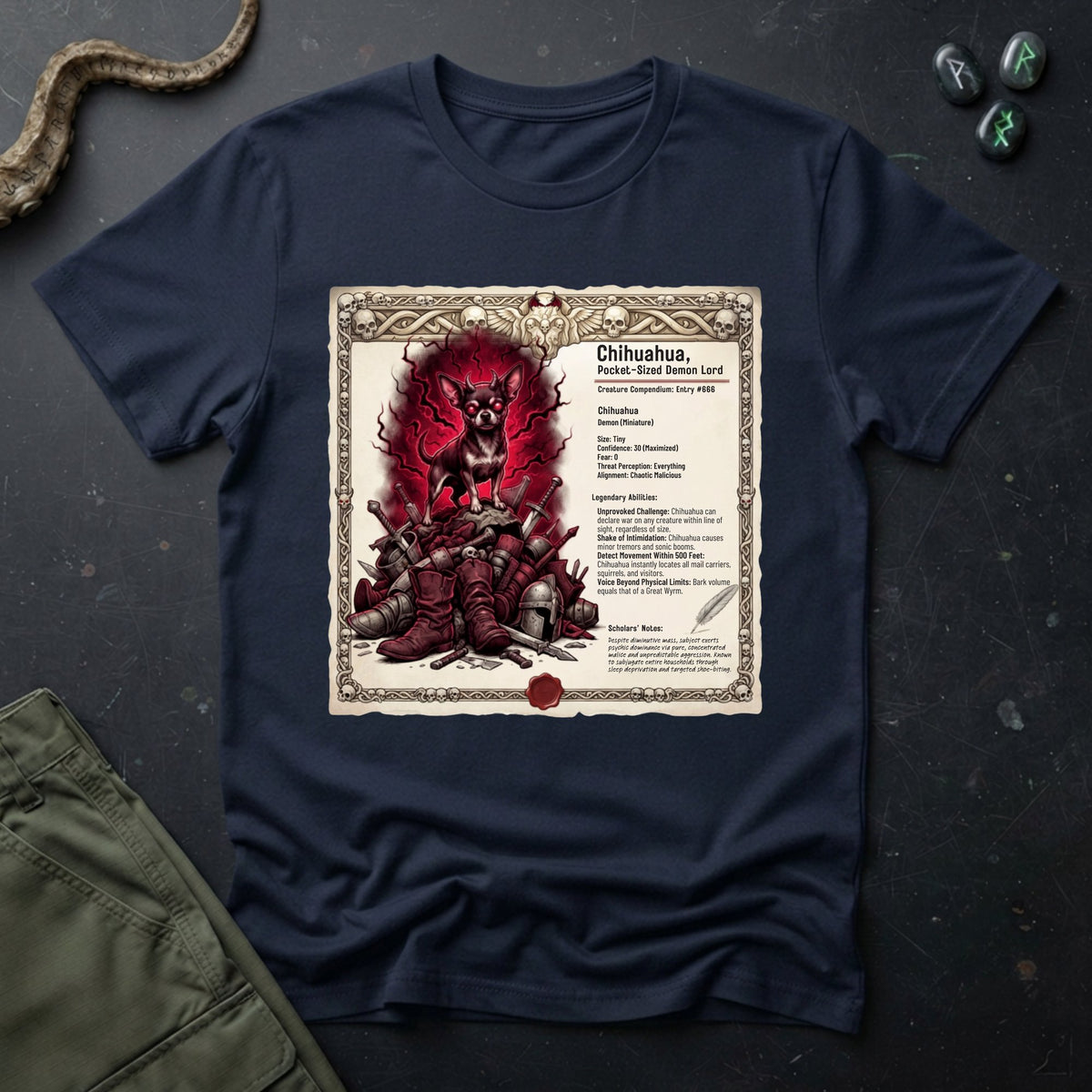 Everyday Bestiary: Chihuahua T-Shirt