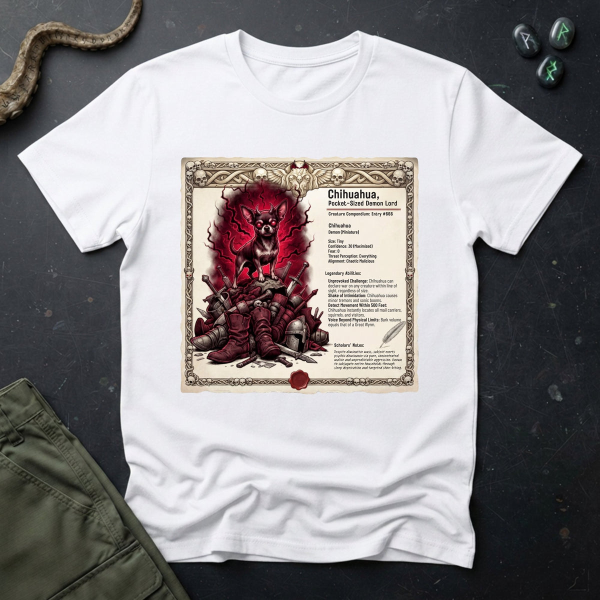 Everyday Bestiary: Chihuahua T-Shirt